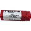 NEW Titan USA TC62412 Carbide Corner Radius End Mill 5/8 Dia 2 Flute ZrN Coated