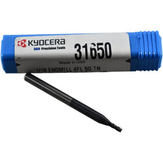 NEW Kyocera SGS 31650 1/16'' 4FL TiN Carbide Square End Mill Series 16S