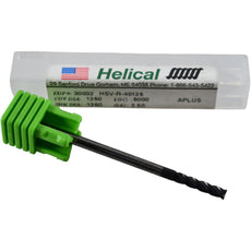 NEW Helical 30032 HSV-R-40125 1/8'' 4FL Aplus Carbide Square End Mill