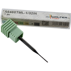 NEW Walter Titex A6488TML-1/32IN 1/32'' 8xD Coolant-Through Solid Carbide Micro Drill