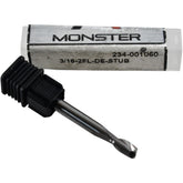 NEW Monster 234-001060 2 Flute Double End Stub Square End Mill 3/16 Solid Carbide