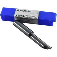 NEW SCT GT039-20 Solid Carbide Retaining Ring Groove Tool 3/8 Shank 2-1/2 OAL