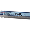 NEW Nachi L7573P 3/16'' SGESS Stub Length Drill Bit PM HSS TiCN Coated