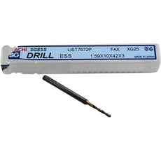 NEW Nachi SGESS LIST7572P Stub Drill Bit HSS PM TiCN 1.59mm 10mm 42mm 3mm Shank