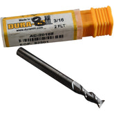 NEW Dura-Mill AC-20188 Square End Mill Carbide Uncoated 3/16 Inch 2 Flute