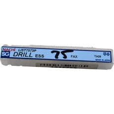NEW Nachi SGESS LIST7573P Stub Drill Bit HSS PM TiCN No. 7 Wire 0.2010 Inch