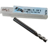 Kyocera SGS 34794 S Carb 3/16 3 Flute Corner Radius Carbide End Mill TiB2 Coated