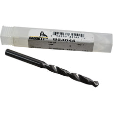 NEW Bassett B53645 Solid Carbide Jobber Drill Bit #3 Wire Gauge 118 Deg 3in