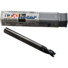 NEW Iscar ECU057E07-3W06-57 Solid Carbide End Mill 3-Flute 5.7mm Weldon Shank