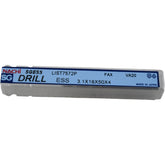 NEW Nachi LIST7572P 3.1mm SGESS Stub Drill Bit Powdered Metal TiCN Coated