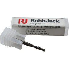 NEW RobbJack NR-204-03.5 Square End Mill 7/64 Dia 2-Flute 7/16 LOC Solid Carbide