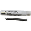 NEW Bassett B10028 MCH-2D Chamfer Mill 1/4 Head 2-Flute 90 Deg Double End Carbide