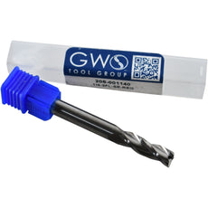 NEW GWS Tool Group 205-001140 Carbide End Mill 1/4 Dia 3-Flute Square End 3/4 LOC