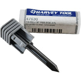 NEW Harvey Tool 47630 Carbide Chamfer Cutter 1/4 Dia 30 Deg Per Side 2-Flute