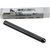 NEW Bassett B10221 MCH-4R Solid Carbide Chamfer Mill 1/4 Dia 90 Deg 4-Flute USA