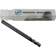 NEW LMT Onsrud WAM2641707 3/16'' 3-Flute Carbide Corner Radius End Mill 0.030'' CR