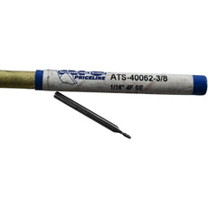 NEW ATS ATS-40062-3/8 Square End Mill 1/16 Dia 4 Flute Carbide 3/8 Reach