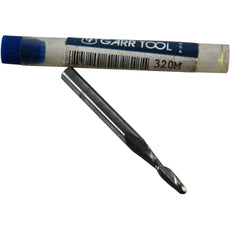 NEW Garr Tool 16080 Ball Nose End Mill 9/64 Dia 2 Flute Carbide 320M Standard