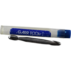 NEW Garr Tool 07070 Ball Nose End Mill 3/16 Dia 2 Flute Double End Carbide 185M
