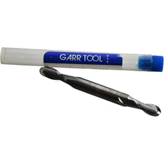 NEW Garr Tool 07080 Ball Nose End Mill 7/32 Dia 2 Flute Double End Carbide 185M