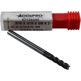 NEW Accupro 42526996 End Mill 3/16 Dia 5/8 LOC 2 OAL 4FL SC AlTiCrN Square SEM