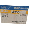 NEW IEM KHA3350 Circuit Breaker 3 Pole 350A 480V KHA-35KA