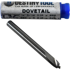 NEW Destiny Tool BEN12DT062 Dovetail Cutter 2F 3/16 Shank 75 Deg 2 OAL