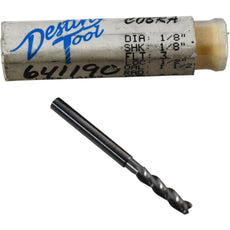 NEW Destiny Tool C30808 Cobra 1/8 Carbide End Mill 3 Flute 1/2 LOC 1-1/2 OAL