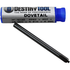 NEW Destiny Tool BEN10DT090 Dovetail Cutter 5/32 Shank 48 Deg 2 Flute 2 OAL