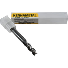 NEW Kennametal AADE0250J3B 1/4 Carbide End Mill 3 Flute 3/4 LOC K600 2.5 OAL