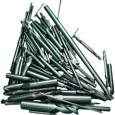 Scrap Carbide End Mills Drills Tooling Lot 4 lbs 12 oz Solid Tungsten Recycle