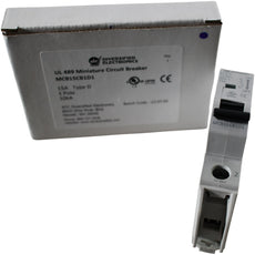 NEW ATC Diversified MCB15CB1D1 Circuit Breaker 1 Pole 15A 10kA