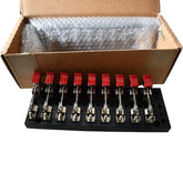 NEW Pack of 2 States 20K09-W 10 Pole Test Switch Terminal Block