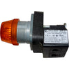 Allen-Bradley 800T-QH2A Pilot Light 30.5mm Amber LED 12-130V AC/DC Type 4 13