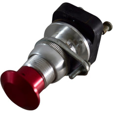 Allen-Bradley 800H-FPX6AP Hazardous Location Push-Pull Button Switch | 30mm 2-Position Red Mushroom Head