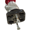 Allen-Bradley 800H-FPX6AP Hazardous Location Push-Pull Button Switch | 30mm 2-Position Red Mushroom Head