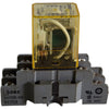 IDEC RH2B-U 24VDC General Purpose Blade Relay & SH2B-05 Socket Base 10A 300V