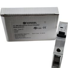 NEW ATC Diversified MCB10CB1D1 Miniature Circuit Breaker 10A 1 Pole Type D 277V