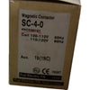 NEW Fuji Electric SC-4-0 Magnetic Contactor 100-120V Coil 1NC Aux SC18AA NIB
