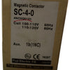 NEW Fuji Electric SC-4-0 Magnetic Contactor 100-120V Coil 1NC Aux SC18AA NIB