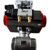 NEW Triac 22TX1502R3SAA 1-1/2 In Pneumatic Actuated SS Ball Valve 2R80SR APL-210N