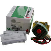 NEW ASCO Red-Hat 8210G095 2-Way Normally Closed Brass Solenoid Valve 3/4'' NPT 120V