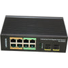 NEW Linovision POE-SW508G2 Industrial 8-Port Full Gigabit PoE++ Network Switch