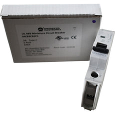 NEW ATC Diversified MCB3CB1C1 Miniature Circuit Breaker 1 Pole 3A 10kA Type C