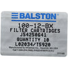 Pack of 10 NEW Balston 100-12-BX Filter Cartridges Microfiber