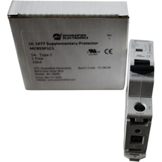 NEW ATC Diversified MCB5SP1C1 Circuit Breaker 5A 1 Pole 277VAC C Curve 10kA