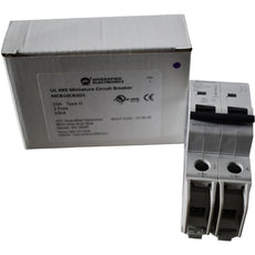 NEW ATC Diversified MCB10CB2D1 Miniature Circuit Breaker 2P 10A 480Y/277V Type D