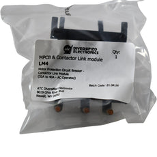 NEW ATC Diversified LM4 MPCB to Contactor Link Module 32A to 40A AC Operated