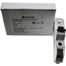 NEW ATC Diversified Electronics MCB20CB1D1 Miniature Circuit Breaker 20A 1 Pole