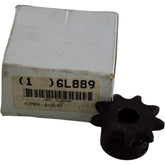 NEW Tsubaki 41B9FH Finished Bore Roller Chain Sprocket #41 Chain 9 Tooth 1/2'' Bore (Grainger 6L889)